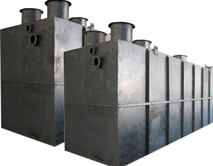 Buried sewage treatment equipment